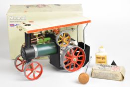 Mamod TE1A live steam traction engine, in original box