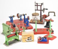Mamod, Wilesco and similar tools to suit live steam engines, comprising Mamod power hammer, two