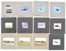 Terence Burke collection approximately 2200 35mm colour aviation slides, circa 1979-80, to include