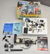 Emco Unimat 3 model engineering or watchmaker's lathe, in original box with instructions and