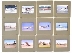 Terence Burke Collection approximately 2000 35mm colour aviation slides, circa 1993-1994, to include