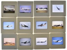 Terence Burke Collection approximately 1500 35mm colour aviation slides, circa 1996-97, to include