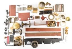 Part built 3½ inch gauge Rob Roy live steam tank locomotive to include frames, cab, machined