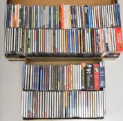 Over one hundred and sixty CDs including approximately sixty five Jazz, the rest World / Folk /