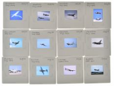 Terence Burke Collection approximately 1800 35mm colour aviation slides, circa 2002-04, to include