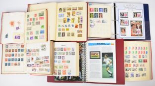GB and world mint and used stamp collection in seven albums and folders, from Queen Victoria to