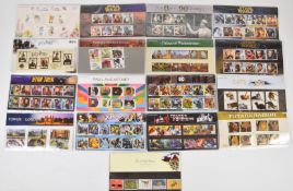 A group of very modern GB presentation packs