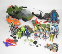 Fifteen Palitoy GI Joe / Action Force figures comprising Buzzer, Laser Viper, Dial Tone, Snow