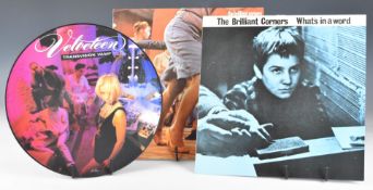 Three LPs comprising two by local Bristol Indie Rock band The Brilliant Corners What's in a Word and