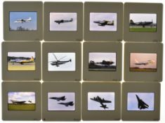 Terence Burke Collection approximately 1350 35mm colour aviation slides, circa 1994-1996, to include