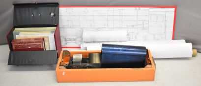 Part built Rob Roy or similar 3½ inch gauge live steam locomotive with rolling chassis, cylinders