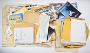 Terence Burke Collection, mostly circa 1980's American aviation and airborne military promotional