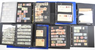 GB & world postal stationery collection in fourteen albums, including cut outs, postcards and