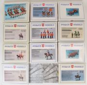 Eleven Prince August toy soldier metal mould casting sets together with a quantity of white metal