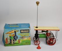 Mamod T.E. 1A live steam traction engine, in original box