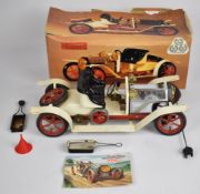 Mamod SA1 live steam roadster car, overall length 39cm, in original box.