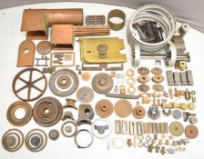 Part built 3 inch scale Burrell agricultural traction engine, with part constructed boiler and