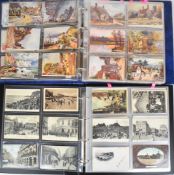 Large collection of over two hundred Edwardian and later postcards from the Isle of Wight, with