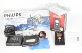 Philips DCC134 digital compact cassette player together with a Korg Sound on Sound multitrack