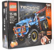 Lego Technic 6x6 All Terrain Tow Truck, 42070, 2017, in sealed box.