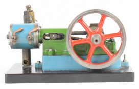 Stuart 10H live steam single cylinder engine with displacement lubricator and twin cylinder drain