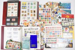 GB and world mint and used stamp collection in various albums and loose, including modern mint Queen
