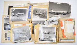 Terence Burke Collection mostly British and European aviation promotional material, circa 1950's