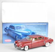 Kyosho 1:18 scale diecast model Tucker Torpedo car, 1948, in original box.