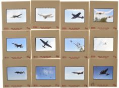 Terence Burke Collection approximately 3500 35mm colour aviation slides, circa 1975-1977, to include