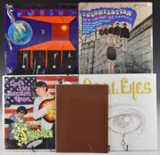 Four Hard Rock / Prog Rock / Psych / Garage Rock LPs comprising Real Eyes Wizzard Productions with