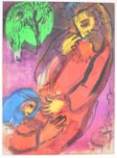 Marc Chagall (1887-1985) lithograph David et Absalom (David and Absalom) 1956, with certificate of