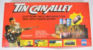 Ideal Tin Can Alley electronic rifle and target game, in original box.