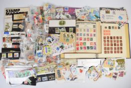 GB and world stamp collection in various albums and folders, from Queen Victoria 1d reds to Queen