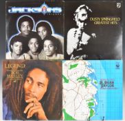 Twenty seven Soul / Dance / Disco LPs to include two R. Dean Taylor, Bob Marley, Hugh Masekela,