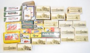 Thirty Atlas Editions diecast model trucks, lorries and buses, to include Classic Dinky, Eddie