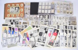 [Football] Large collection of Phillips “Pinnace” real photo footballer cards (small size) with