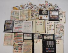 A large GB and world stamp collection in various stockbooks, albums and loose