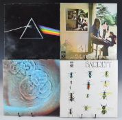 Fifteen Pink Floyd and Syd Barrett LPs comprising Syd Barratt (self titled), Meddle, two Dark Side