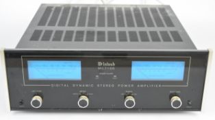 McIntosh MC7150 digital dynamic stereo power amplifier, serial number FZ1947.
