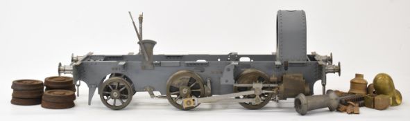 7¼ inch gauge Bridget 0-4-2 live steam tank locomotive chassis and castings, comprising chassis with