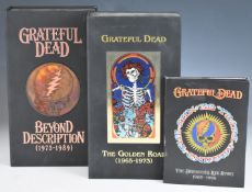 Three Grateful Dead CD box sets comprising Beyond Description (1973-1989) twelve CD set, The