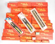 Four Tri-ang and Lima 00 gauge model railway locomotives comprising 0-6-0 tank engine R52, 4-6-2 '