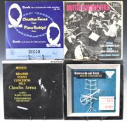 Very large collection of one hundred and ninety Classical LPs with ultra rarities, includes