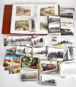 [Railwayana] Extensive collection of over 1500 Edwardian and later postcards and original