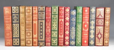 [Bindings] Collection of Franklin Library leather bindings to include Ulysses by James Joyce. A
