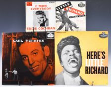 A collection of 30 Rock 'n' Roll / Blues / R&B / Rockabilly LPs plus five Rock 'n' Roll EPs and
