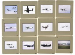 Terence Burke collection approximately 1500 35mm colour aviation slides, circa 1998-9, to include