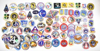 Terence Burke Collection aviation, American Air Force squadron and space interest fabric patches