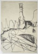 Peter Lanyon (1918-1964) limited edition (82/150) photogravure of Chine Colle, Levant Mine Ruins,