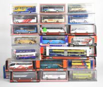 Thirty Corgi 'The Original Omnibus Company' 1:76 scale diecast model buses, liveries include